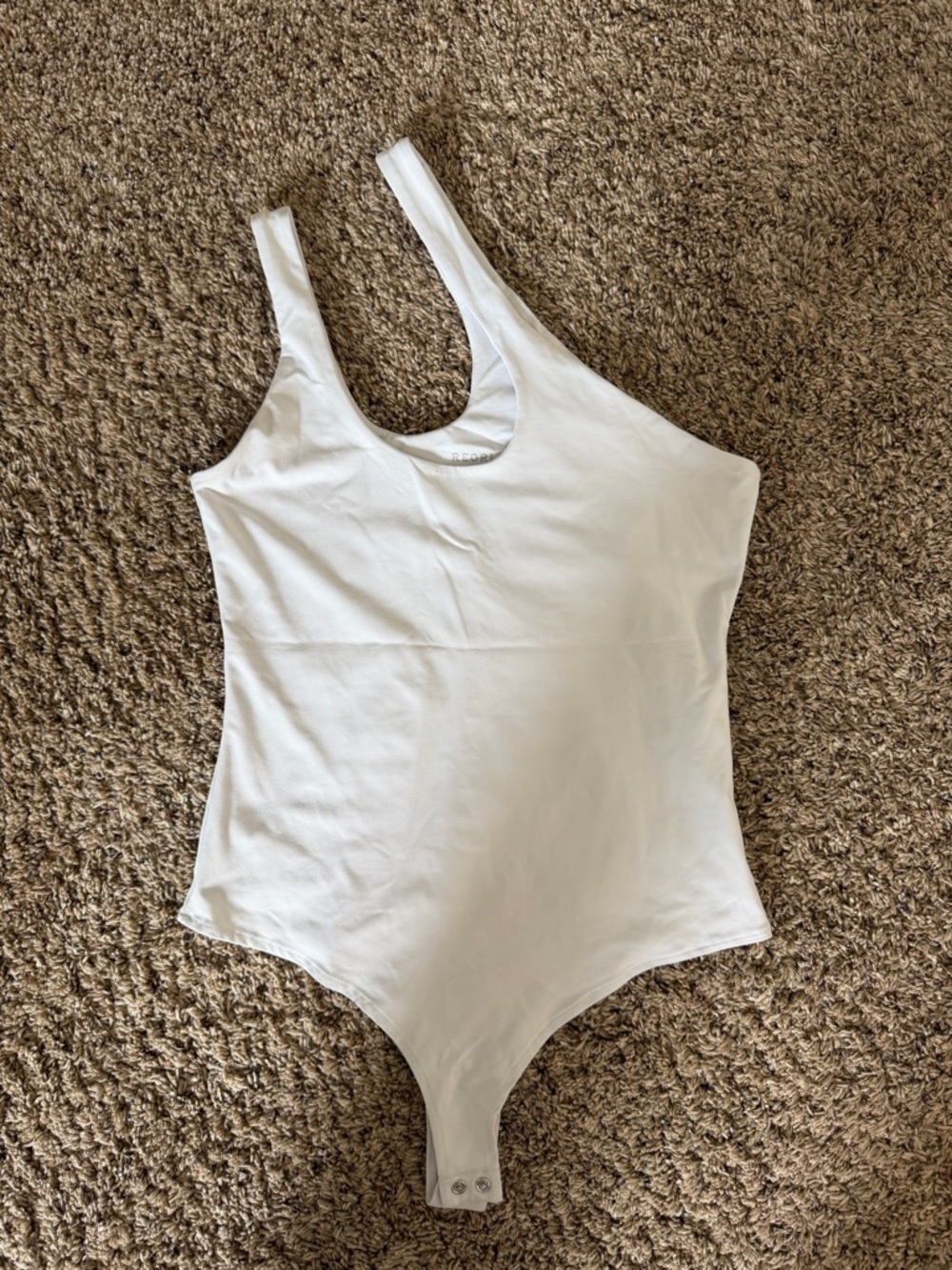 White One-Piece Bodysuit